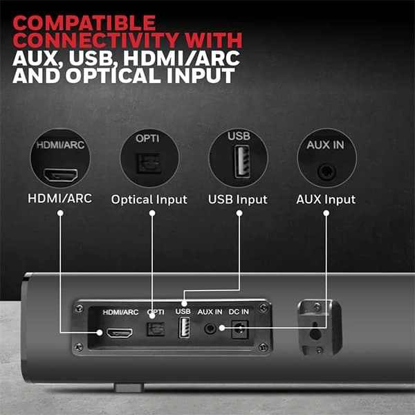Honeywell Suono P1000 Wireless Bluetooth Soundbar