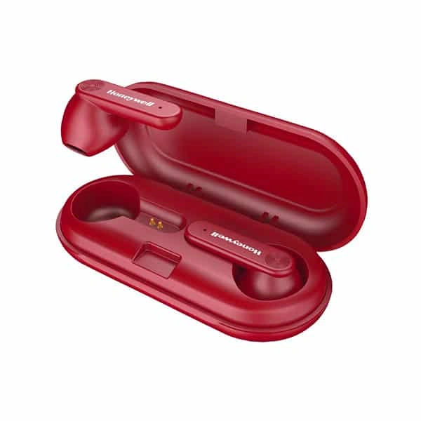 Honeywell Suono P2000 Truly Wireless Earbuds - Red - Red