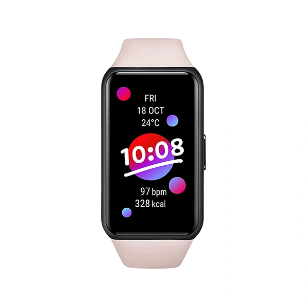 Honor Band 6 Smartwatch with AMOLED 1.47'' Display - Coral Pink - Coral Pink