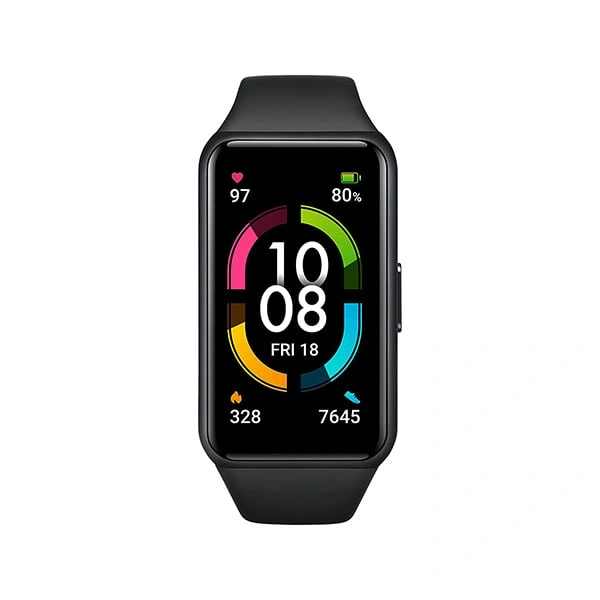 Honor Band 6 Smartwatch with AMOLED 1.47'' Display - Meteorite Black - Meteorite Black