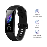 Honor HONOR Fitness Band 5 with AMOLED Display - Black, Blue