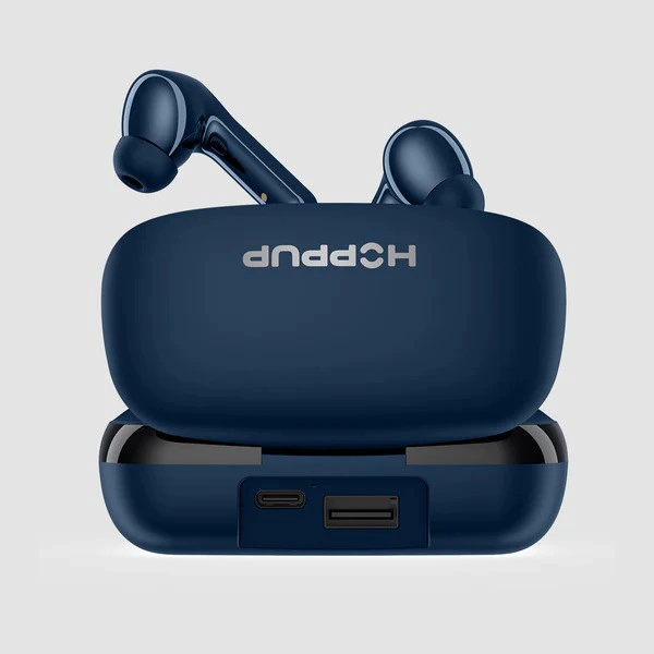 HOPPUP Air Doze Grand Pro with Power Bank Function Earbuds - Blue - Blue