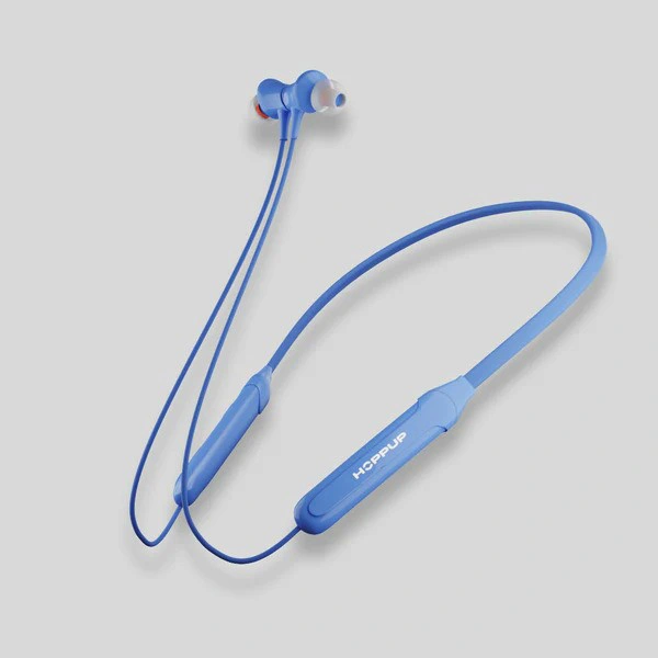 HOPPUP Hoppup Alpha Neckband with 50H Playtime - Blue - Blue