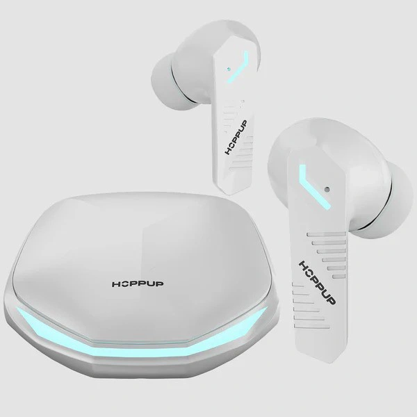 HOPPUP Hoppup Predator Xo5 Earbuds With 50h Playtime - White - White