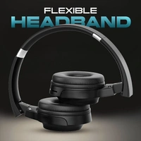 HOPPUP Hoppup SONIC Bluetooth Headphone - Black - Black
