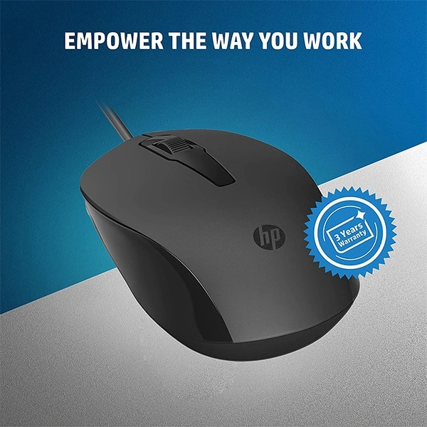 HP 150 Wired Mouse Wired Optical Mouse