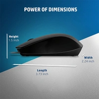HP 150 Wired Mouse Wired Optical Mouse