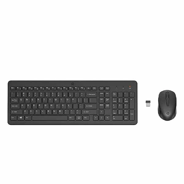 HP 330 Wireless Black Keyboard and Mouse Combo
