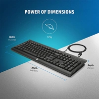 HP Desktop C2500 Keyboard &amp; Mouse Combo