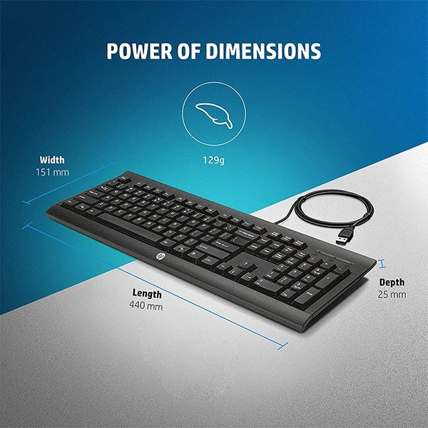 HP Desktop C2500 Keyboard &amp; Mouse Combo