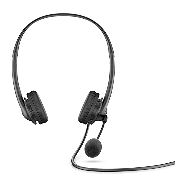 HP Stereo Wired On Ear Headphones with Mic USB G2 - Black, Black/Red, Black/Yellow
