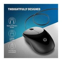 HP X1000 Wired USB Mouse - Grey