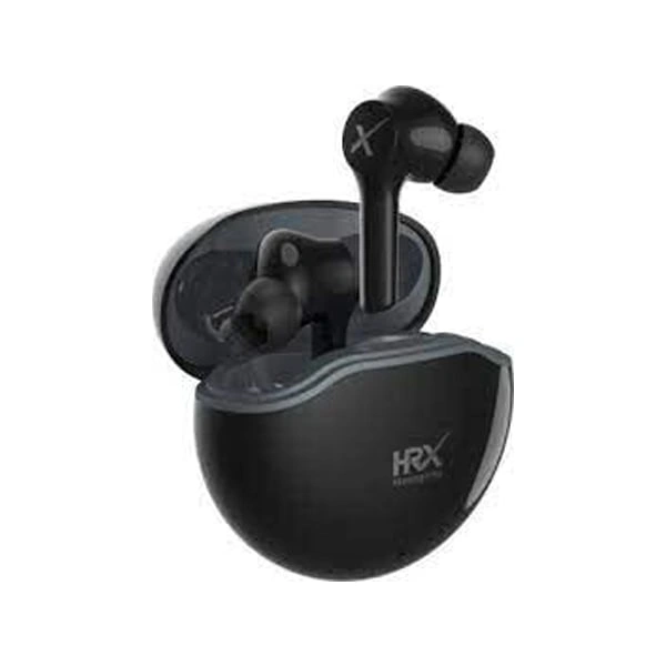 Hrx HRX X-Drops 440G Wireless Earbuds - Black - Black