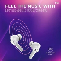 Hrx HRX X-Drops 440G Wireless Earbuds - White - White
