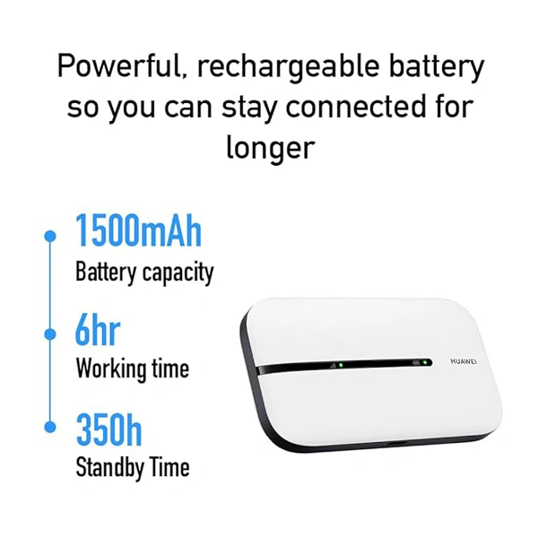 Huawei E5576- Super-Fast 4G LTE150 Mbps Produce a WiFi