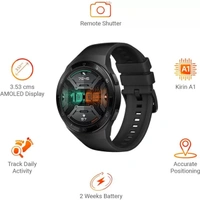 Huawei Watch GT 2e Sport Smartwatch - Black - Black