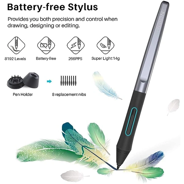 Huion HUION Inspiroy H640P 6  4 inch Graphics Drawing Tablet