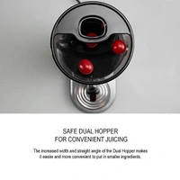 Hurom H-100 Cold Press Slow 150W Juicer - Platinum Silver - Platinum Silver
