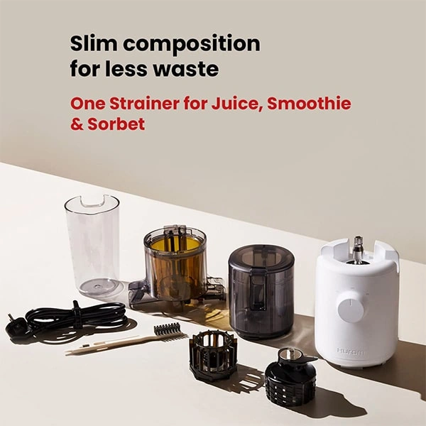 Hurom H-310A Cold Press Juicer RPM 100W - Sky Blue - Sky Blue