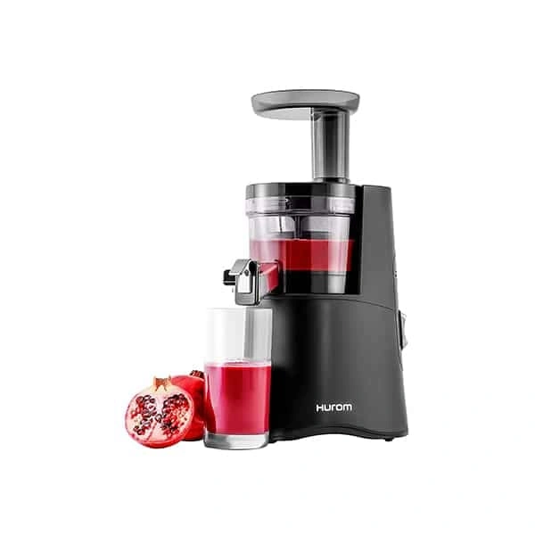Hurom H-AA Series Cold Press Slow Juicer with Dual Rotation Speed (43/17 RPM) 150 Watts Energy Efficient Motor - Matt Black - Matt Black