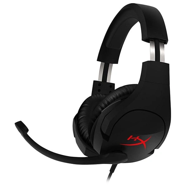 Hyperx HyperX Cloud Stinger Gaming Wired On Ear Headphones with Mic - Black, White