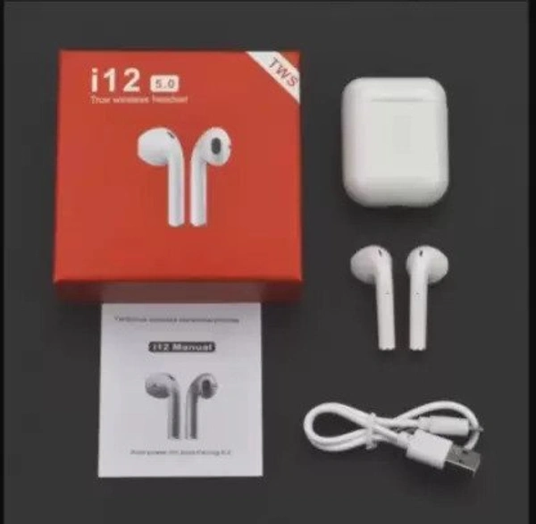i12 tws Wireless Version 5.0 Bluetooth Headset with Mic