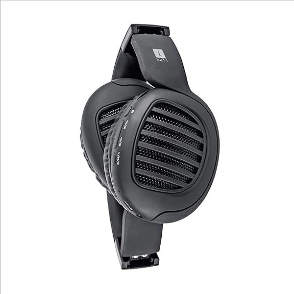 iBall Decibel Bluetooth 5.0 Wireless Over Ear Foldable Headphone - Slate Grey - Slate Grey