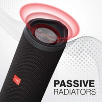 iBall Musi Jam TWS Stereo Bluetooth Portable Speaker | Micro SD Card Slot & Built in Mic - Black - Black