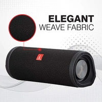 iBall Musi Jam TWS Stereo Bluetooth Portable Speaker | Micro SD Card Slot & Built in Mic - Black - Black