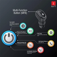 iBall Nano Earwear T9 V3.0 BT Wireless Earbuds