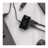iBall Piano 423 4 Port USB Hub - Black