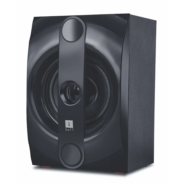 iBall Tarang Woods 40 Watt 2.1 Channel Wireless Bluetooth Multimedia - Black Grey, Black Red, Black Yellow