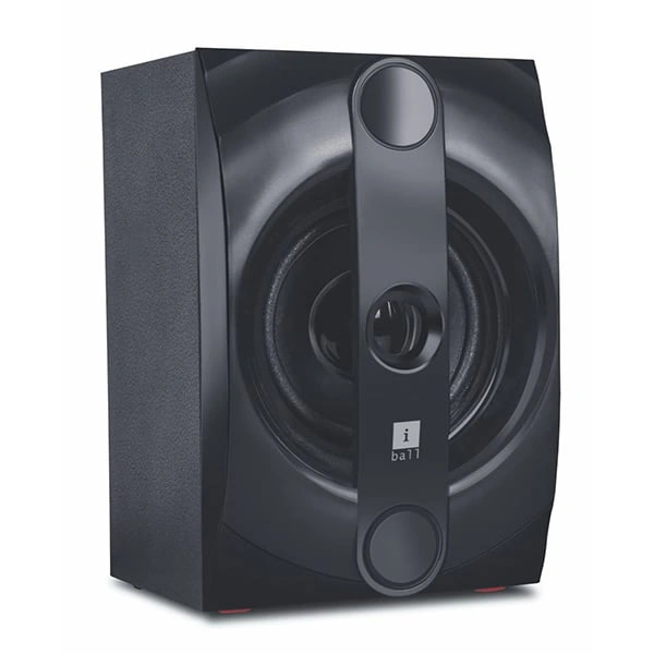 iBall Tarang Woods 40 Watt 2.1 Channel Wireless Bluetooth Multimedia - Black Grey, Black Red, Black Yellow