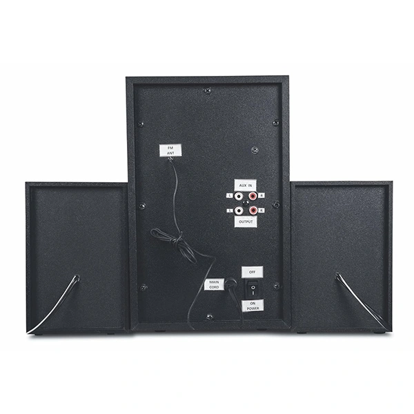 iBall Tarang Woods 40 Watt 2.1 Channel Wireless Bluetooth Multimedia - Black Grey, Black Red, Black Yellow