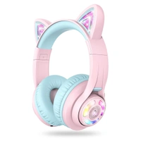 iClever BTH13 Bluetooth Kids Headphones with Mic - Purple - Purple