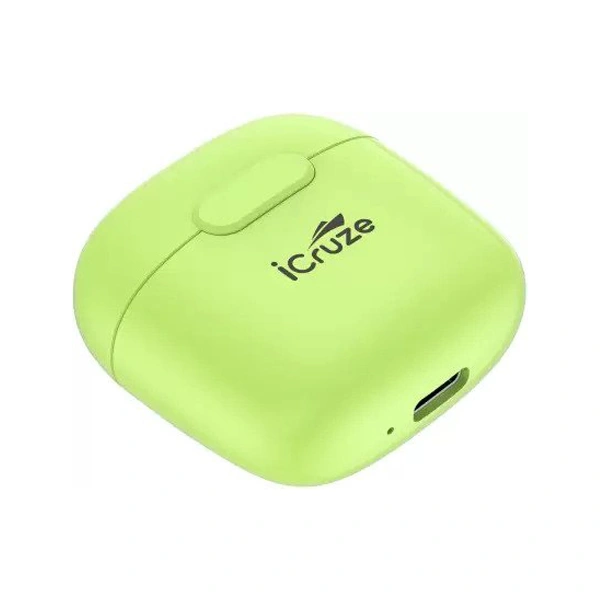 iCruze Candy TWS Wireless Airbuds with 20 Hours Play Time - Green - Green