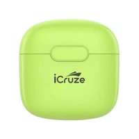 iCruze Candy TWS Wireless Airbuds with 20 Hours Play Time - Green - Green