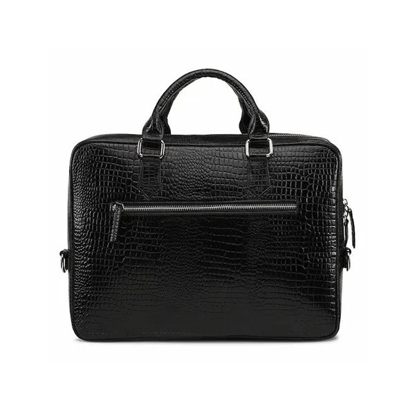iCruze Delite Leather Bag - Black - Black