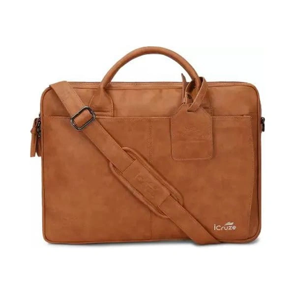 iCruze Elite Slim 15 inch Messenger Bag - Blue - Blue