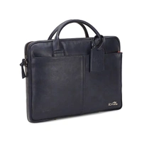 iCruze Elite Slim 15 inch Messenger Bag - Blue - Blue