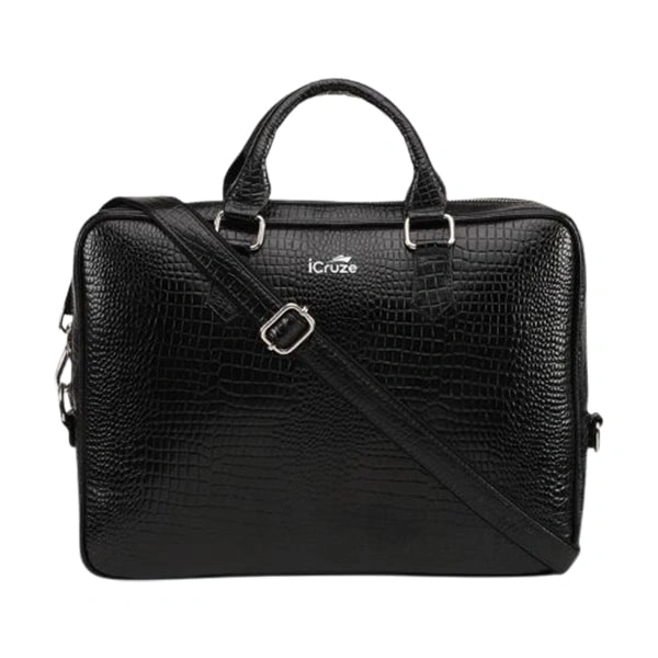 iCruze Elite Slim 15 inch Messenger Bag - Blue - Blue