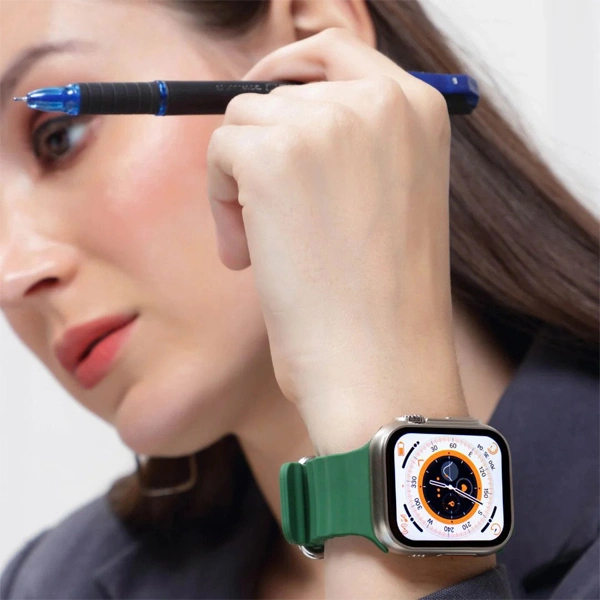 iCruze Pronto Max + BT Calling Smart watch With 1.9″ HD IPS Display - Green - Green