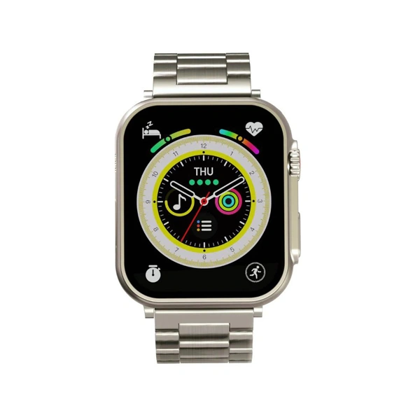 iCruze Pronto Max + With Stainless Steel Band Calling Smartwatch