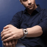 iCruze Pronto Max + With Stainless Steel Band Calling Smartwatch