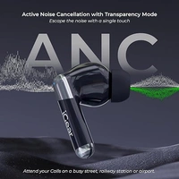 Portronics iGear ANC Pro Wireless Earbuds - White - White