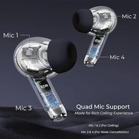 Portronics iGear ANC Pro Wireless Earbuds - White - White