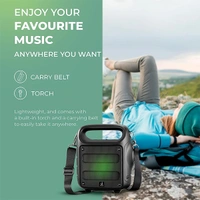iGear Camo 10 watts Portable Bluetooth Speaker With Corded Mike