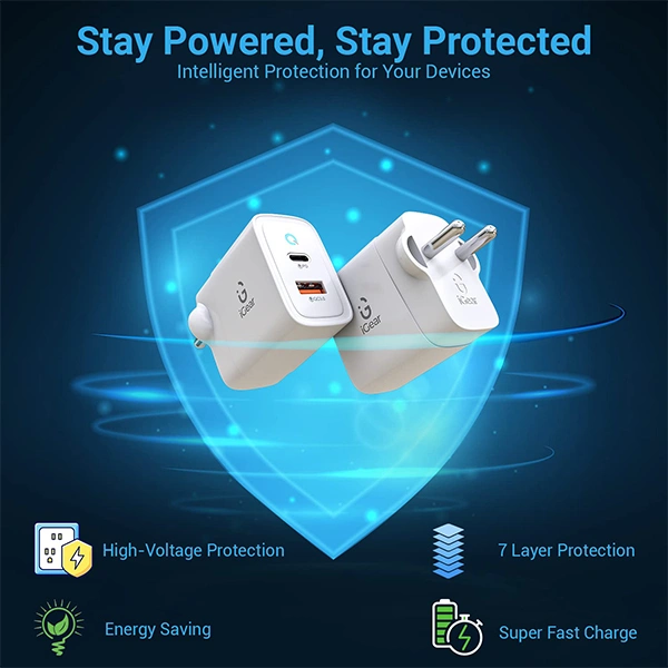 iGear Core 20 20W Dual Port QC 3.0 USB Wall Charger