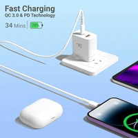 iGear Core 20 20W Dual Port QC 3.0 USB Wall Charger