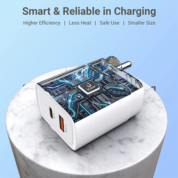 iGear Core 20 20W Dual Port QC 3.0 USB Wall Charger